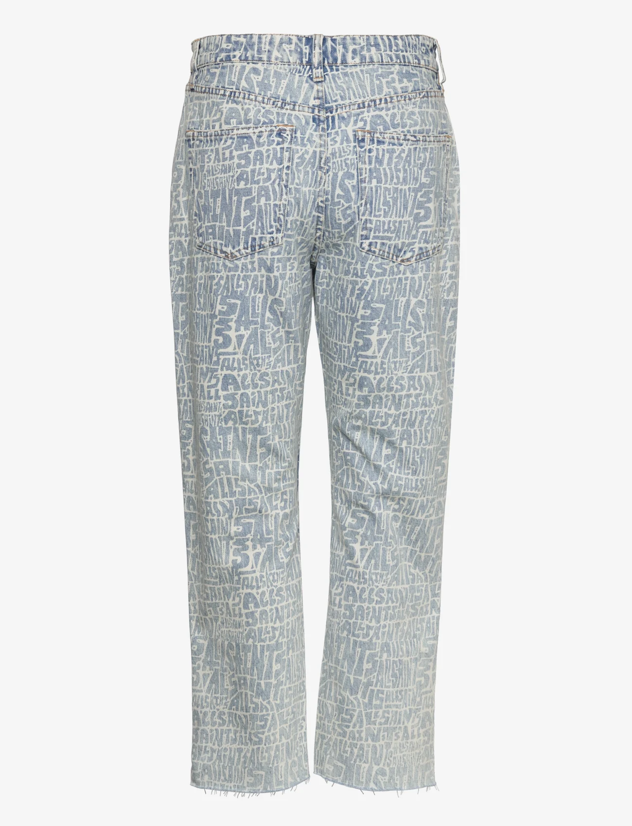 AllSaints - ZOEY PRINTED JEAN - straight jeans - indigo blue - 1