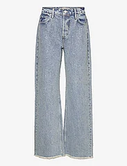 AllSaints - WENDEL CRYSTAL JEANS - jeans met wijde pijpen - light indigo - 0