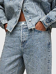 AllSaints - WENDEL CRYSTAL JEANS - džinsa bikses ar platām starām - light indigo - 5