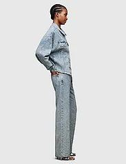 AllSaints - WENDEL CRYSTAL JEANS - džinsa bikses ar platām starām - light indigo - 7