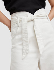 AllSaints - SAMMY PAPERBAG JEAN - straight leg trousers - white - 4