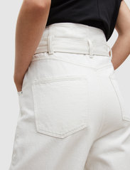 AllSaints - SAMMY PAPERBAG JEAN - straight leg trousers - white - 5