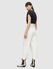 AllSaints - SAMMY PAPERBAG JEAN - straight leg trousers - white - 6