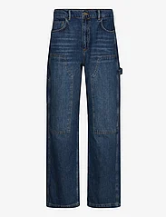 AllSaints - MIA CARPENTER JEAN - džinsa bikses ar platām starām - mid indigo - 0