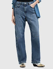 AllSaints - MIA CARPENTER JEAN - hosen mit weitem bein - mid indigo - 2