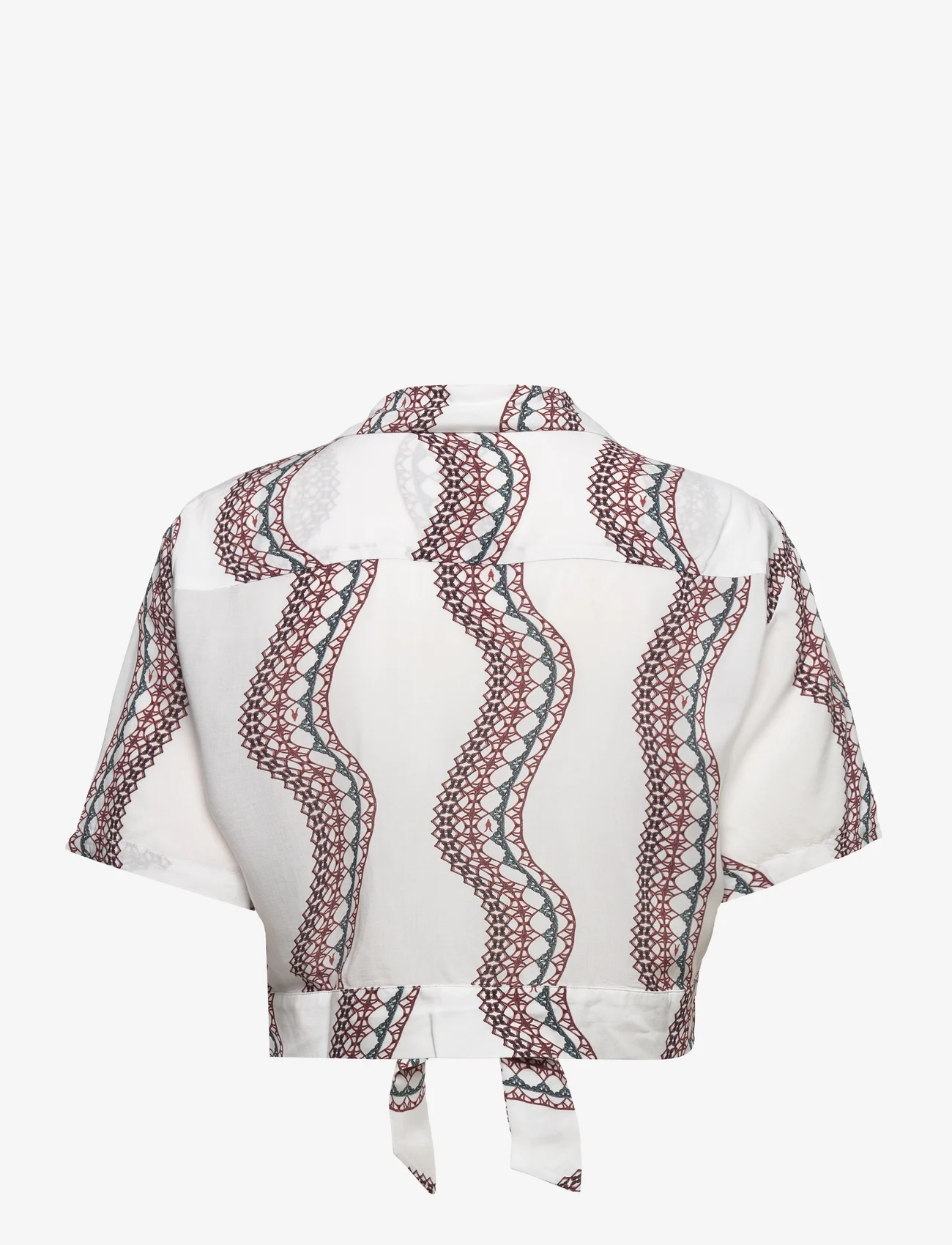 AllSaints - LENI LETICIA SHIRT - overhemden met korte mouwen - optic white - 1