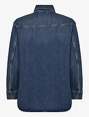 AllSaints - ALBA OVERSIZED SHIRT - langærmede skjorter - mid indigo - 1