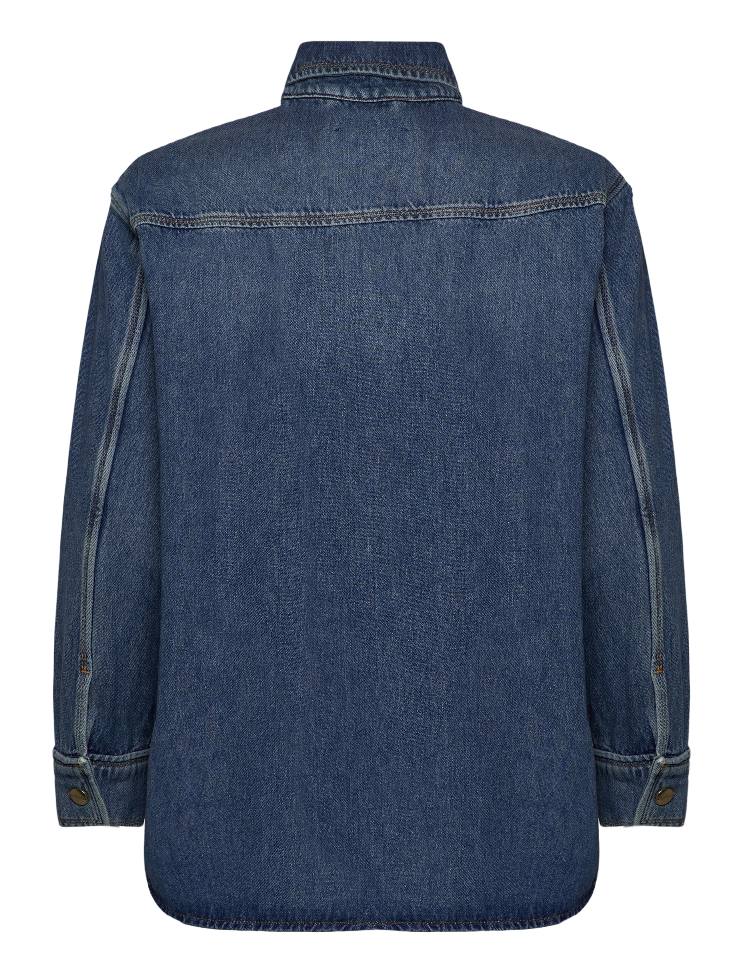 AllSaints - ALBA OVERSIZED SHIRT - mid indigo - 2