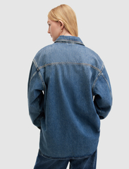 AllSaints - ALBA OVERSIZED SHIRT - langärmlige hemden - mid indigo - 3