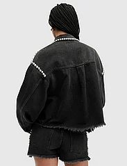 AllSaints - NICKY STUD SHIRT - džinsiniai marškiniai - washed black - 3