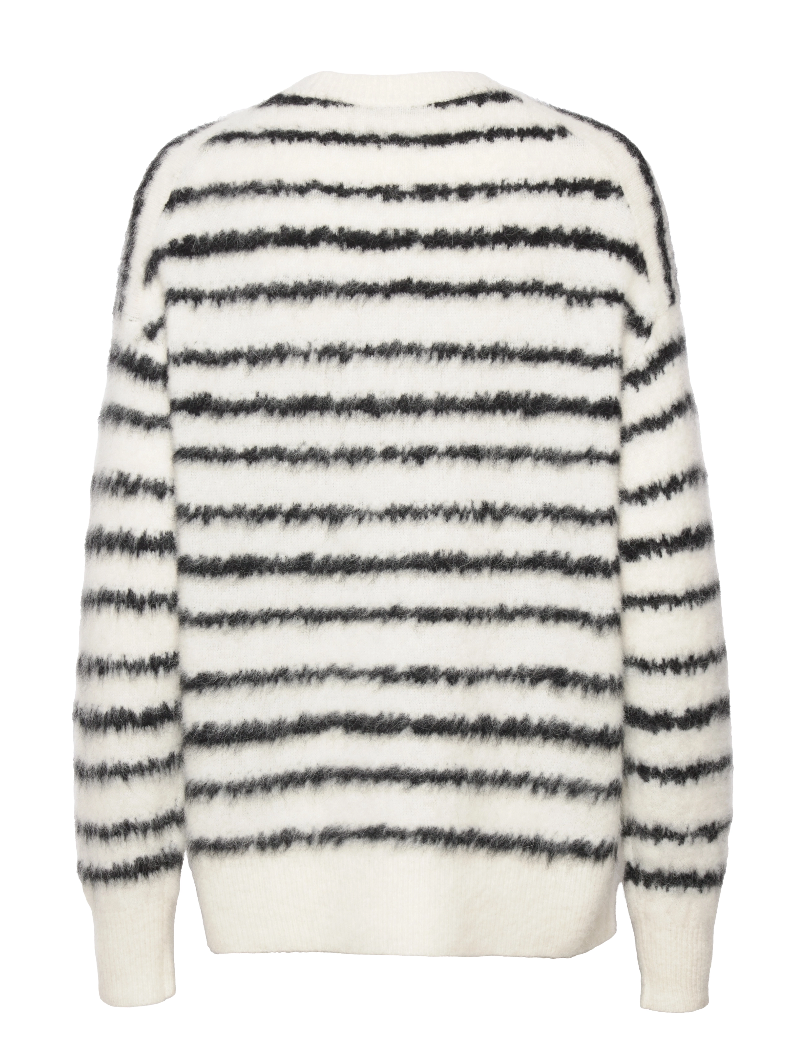 AllSaints - ROSCO JUMPER - chalk white/black - 2