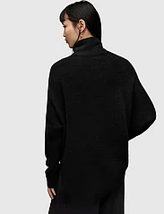 AllSaints - LOCK ROLL NECK - megztiniai su aukšta apykakle - black - 2