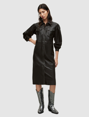 AllSaints - AVA LEA SHIRT DRESS - skjortekjoler - black - 4