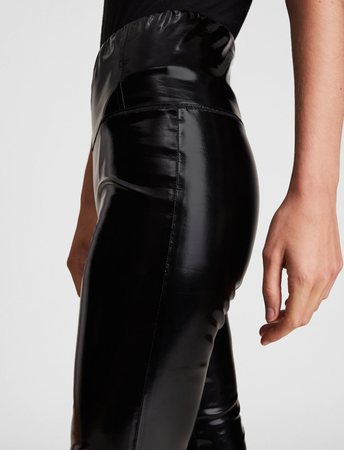 Allsaints cora faux leather 2025 leggings