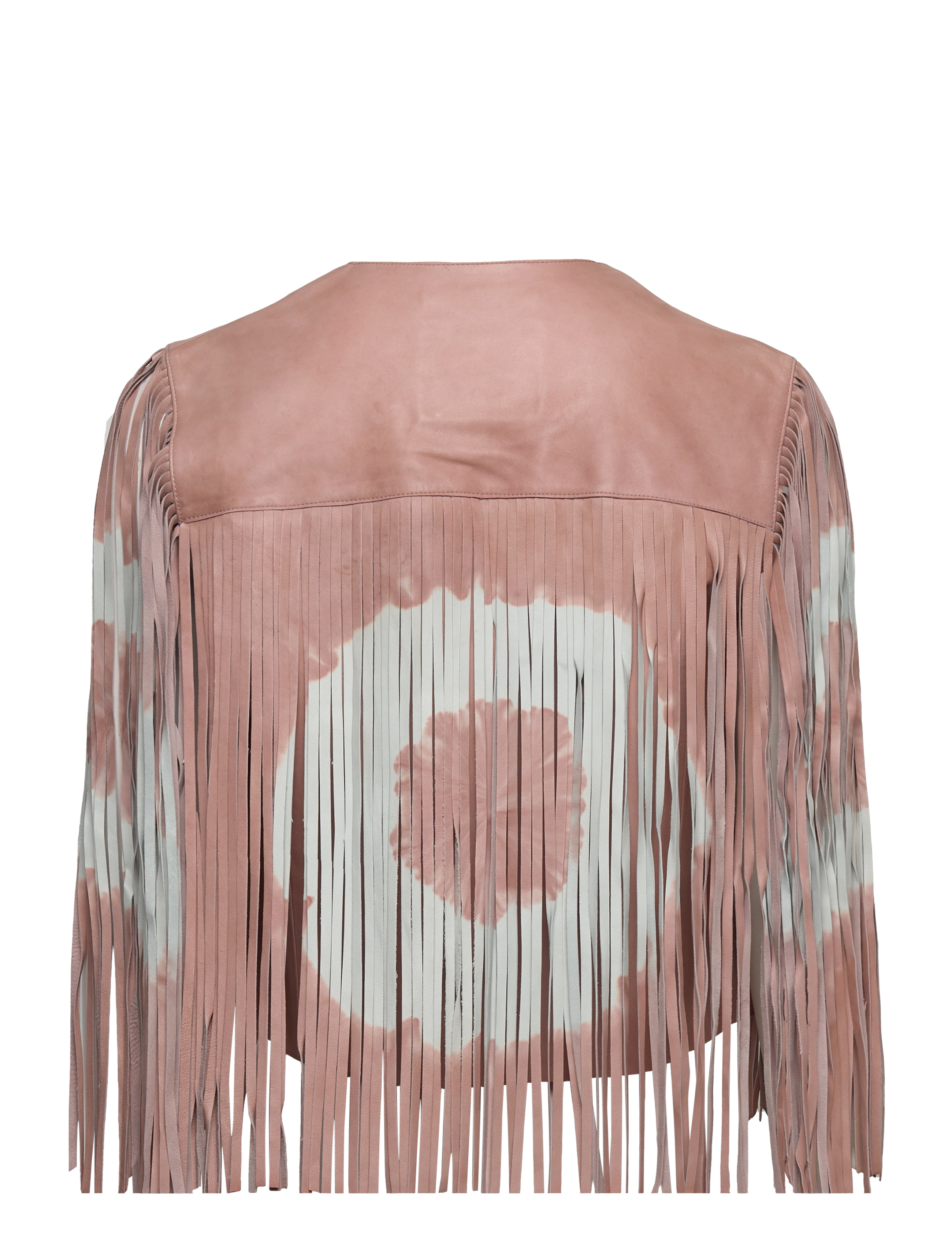 AllSaints - EVIE TYDY TASSEL GILET - overtøj - dusty pink - 1