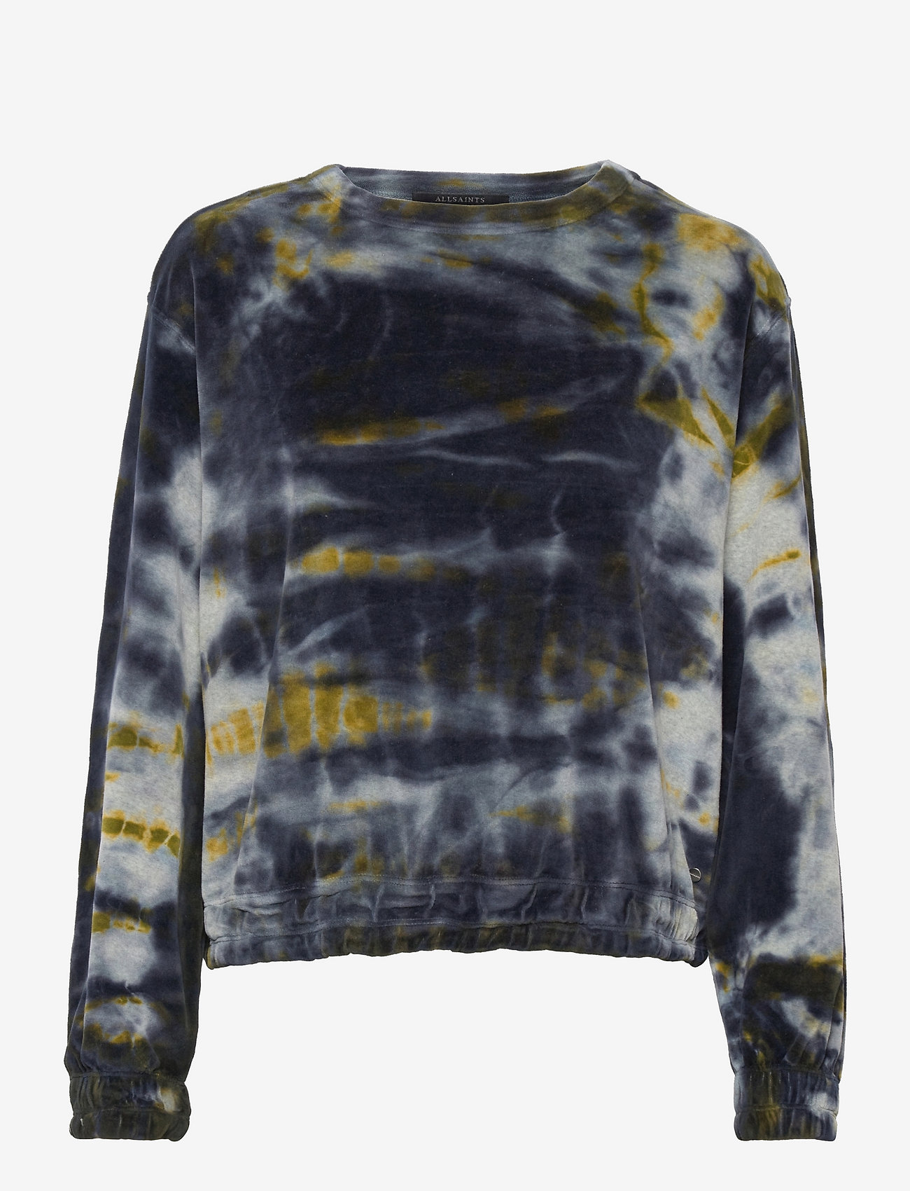 AllSaints - PIPPA TIE DYE SWEAT - khaki/ink blue - 0