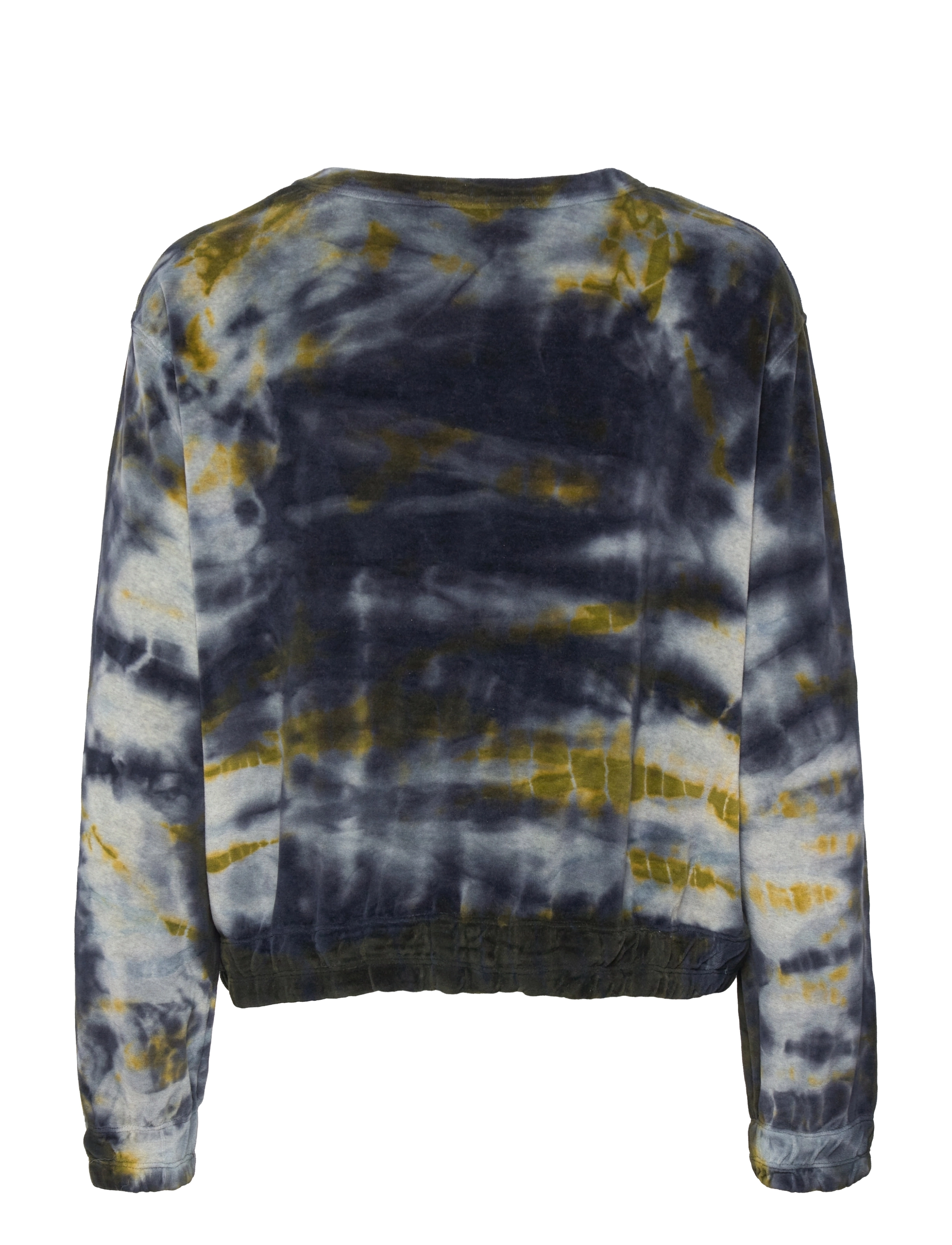 AllSaints - PIPPA TIE DYE SWEAT - khaki/ink blue - 1