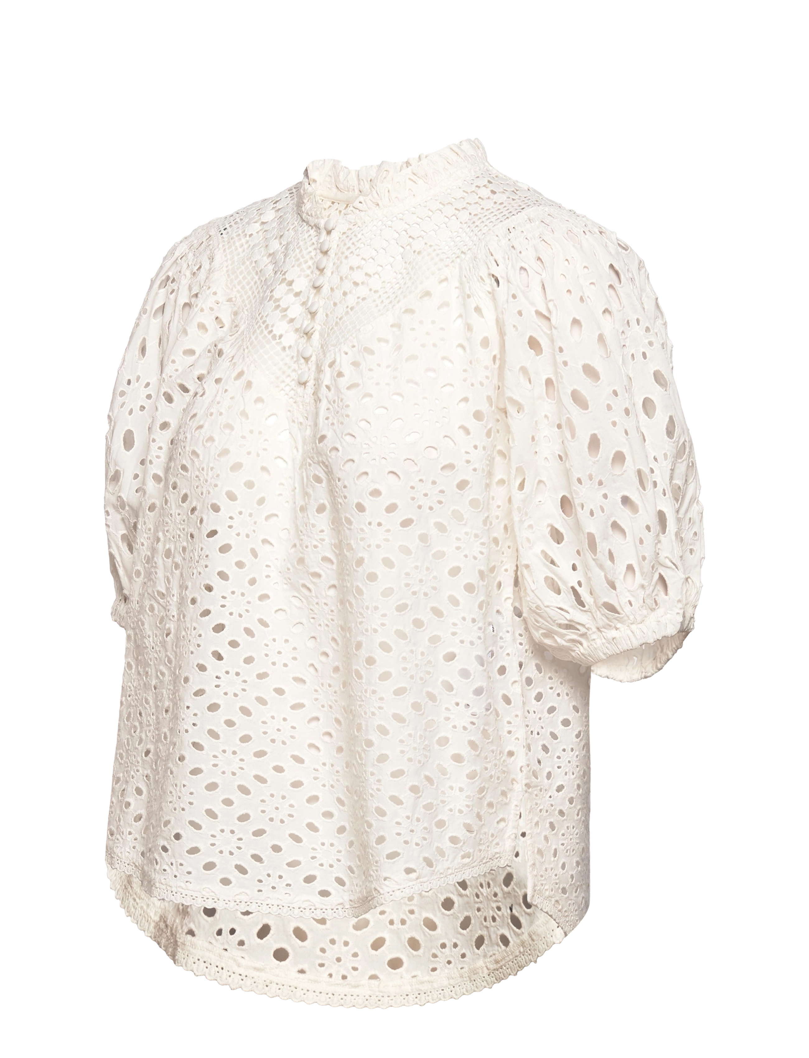 AllSaints - TILA TOP - chalk white - 2