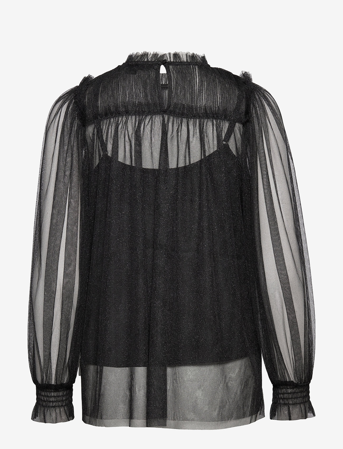 AllSaints - PERRI TOP - metallic black - 1