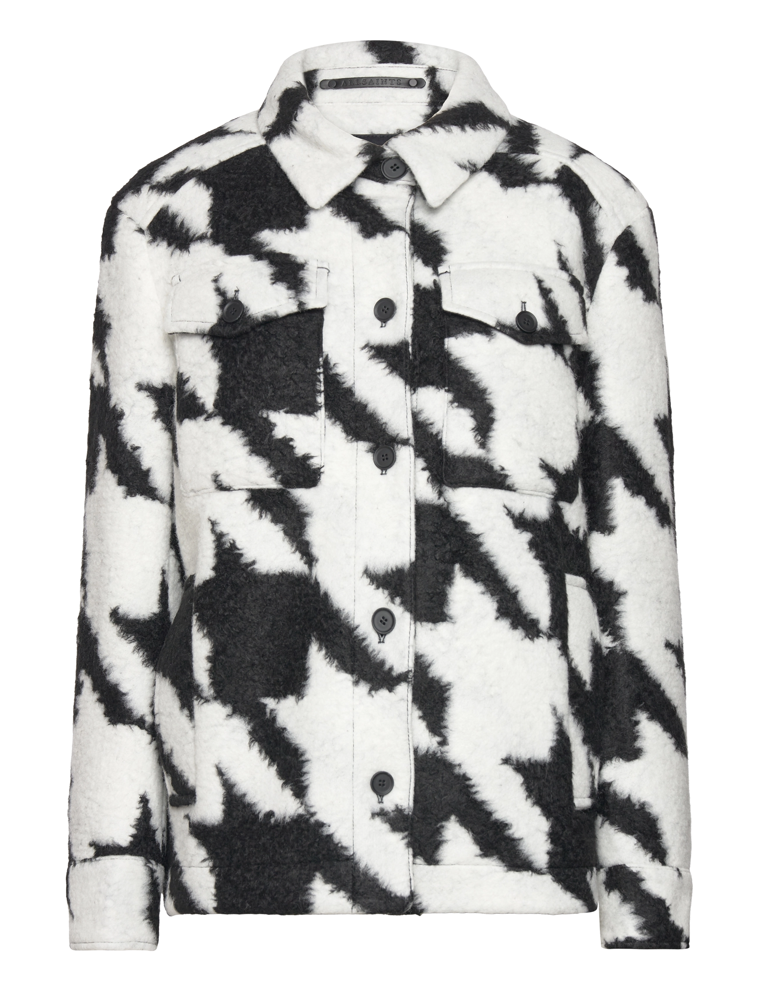 ROSEY MONO JACKET - BLACK/WHITE