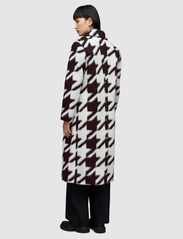 AllSaints - MABEL HOUNDSTOOTH CO - Žieminiai paltai - black/white - 3