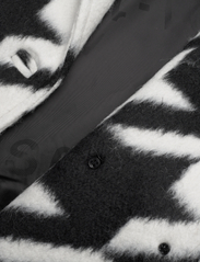 AllSaints - MABEL HOUNDSTOOTH CO - Žieminiai paltai - black/white - 6