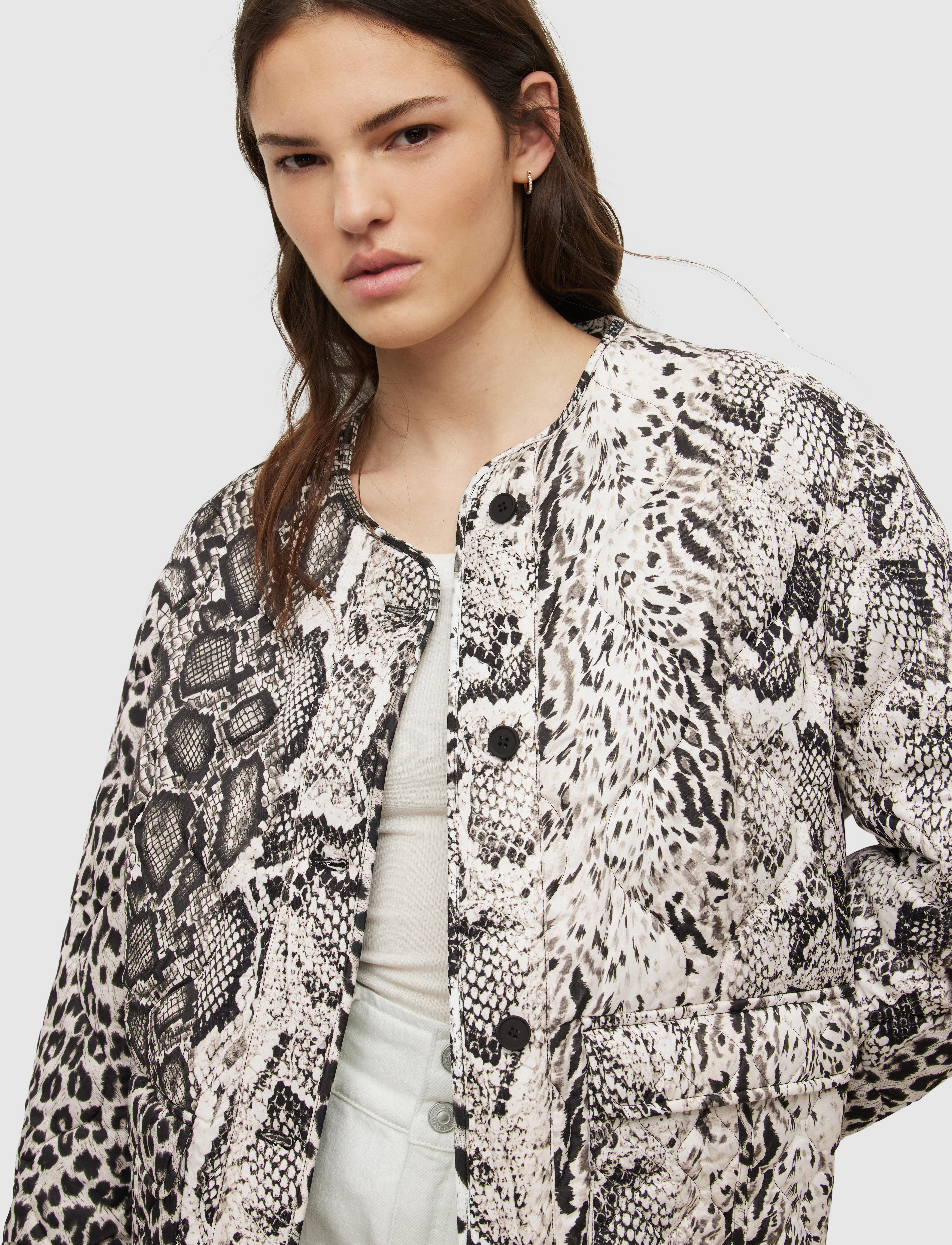 AllSaints - FOXI NOCHE LINER - white - 3
