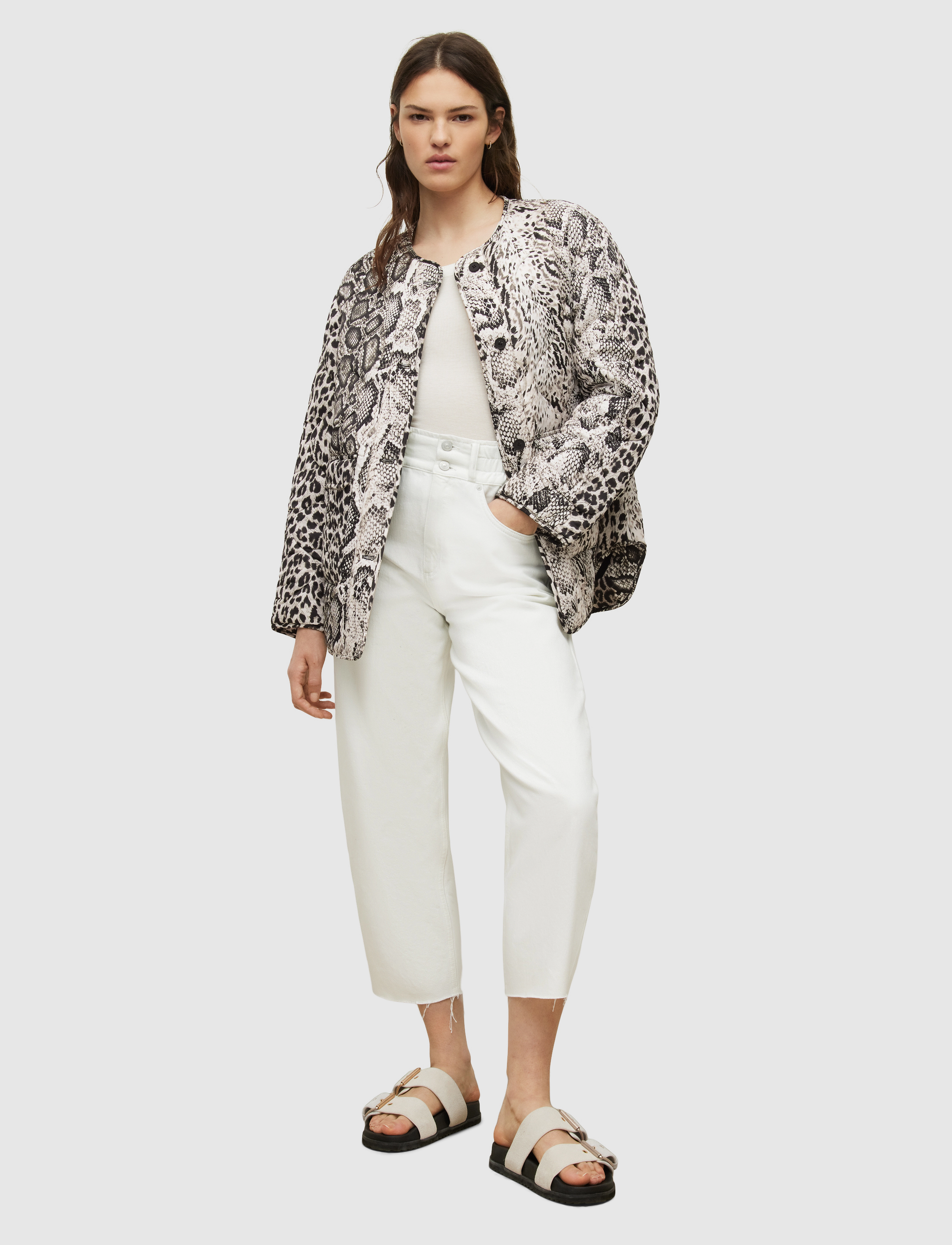 AllSaints - FOXI NOCHE LINER - white - 5