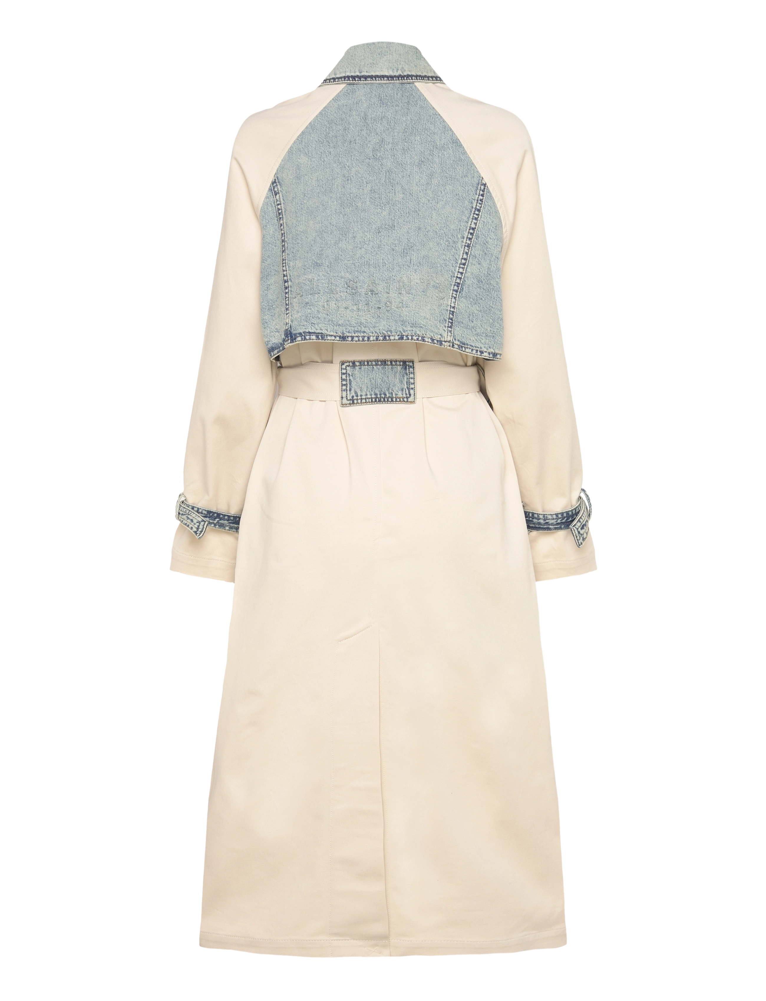 AllSaints - DAYLY TRENCH - stone white - 1