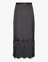 AllSaints - FLORA SKIRT - satin skirts - black - 0