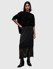 AllSaints - FLORA SKIRT - satin skirts - black - 4