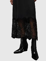AllSaints - FLORA SKIRT - satin skirts - black - 5