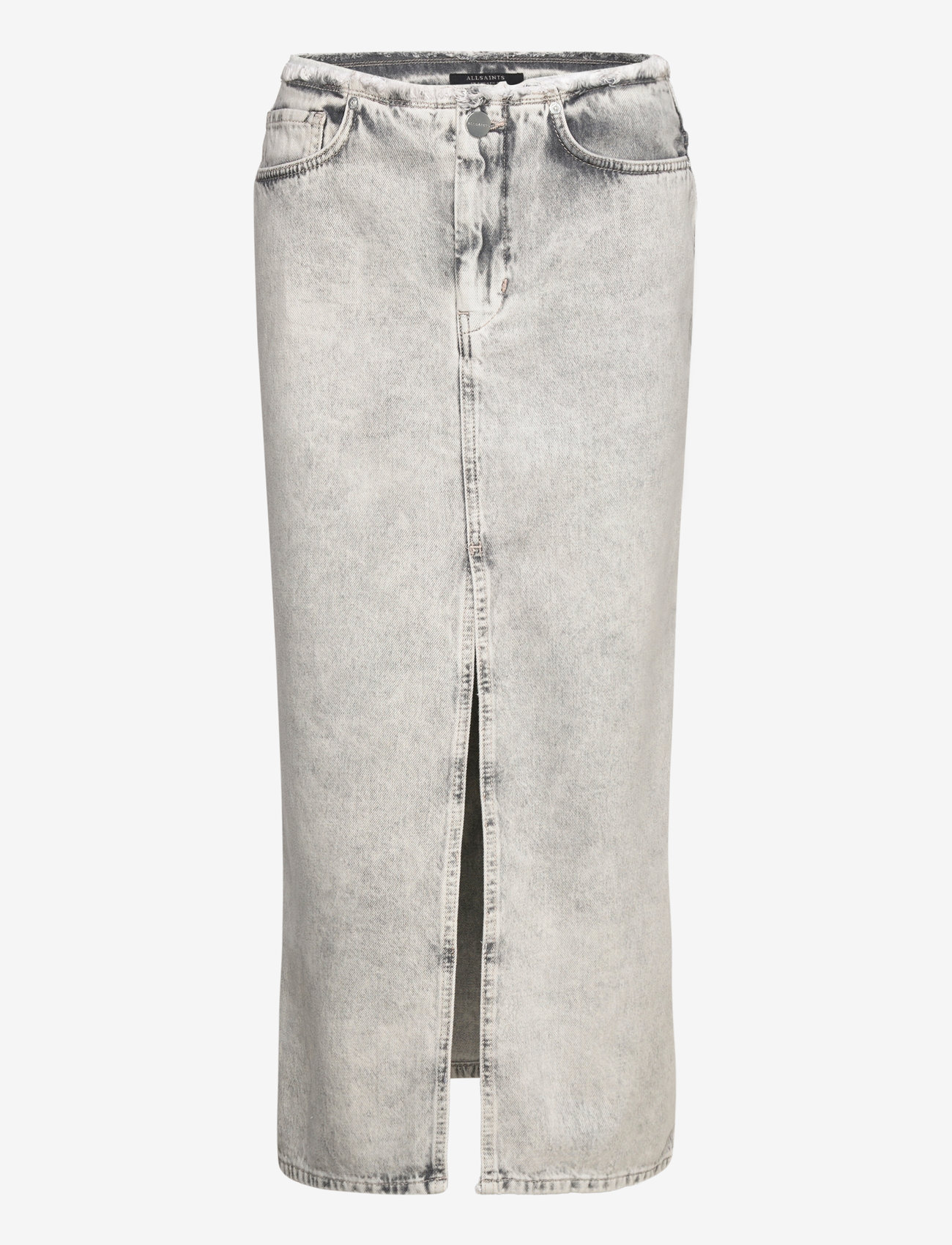 AllSaints - HONOR MAXI SKIRT - maxi nederdele - snow grey - 0