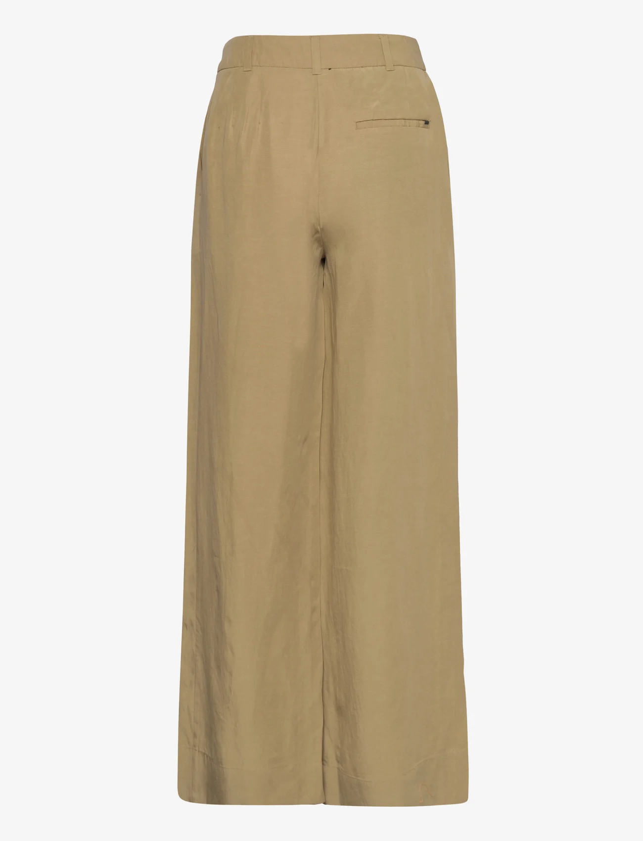 AllSaints - DERI LYN TROUSER - plačios kelnės - light khaki brown - 1