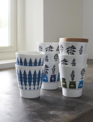 Almedahls - Persons spice cabinet mug, 2-pack - najniższe ceny - blue - 3