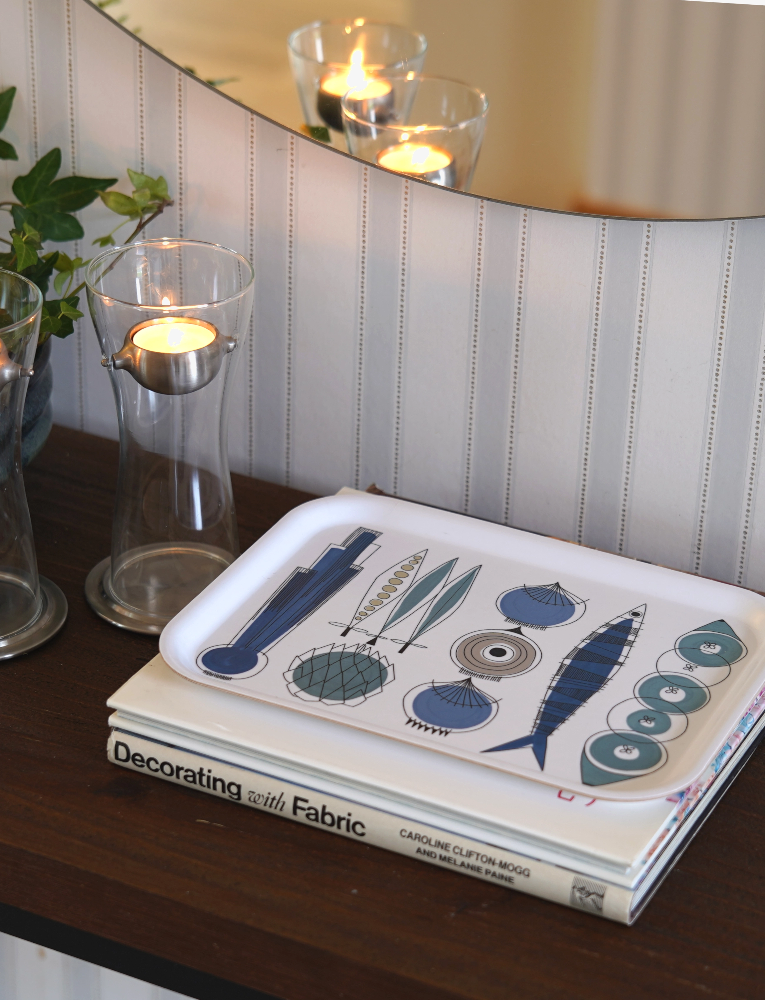 Picknick, bricka - BLUE