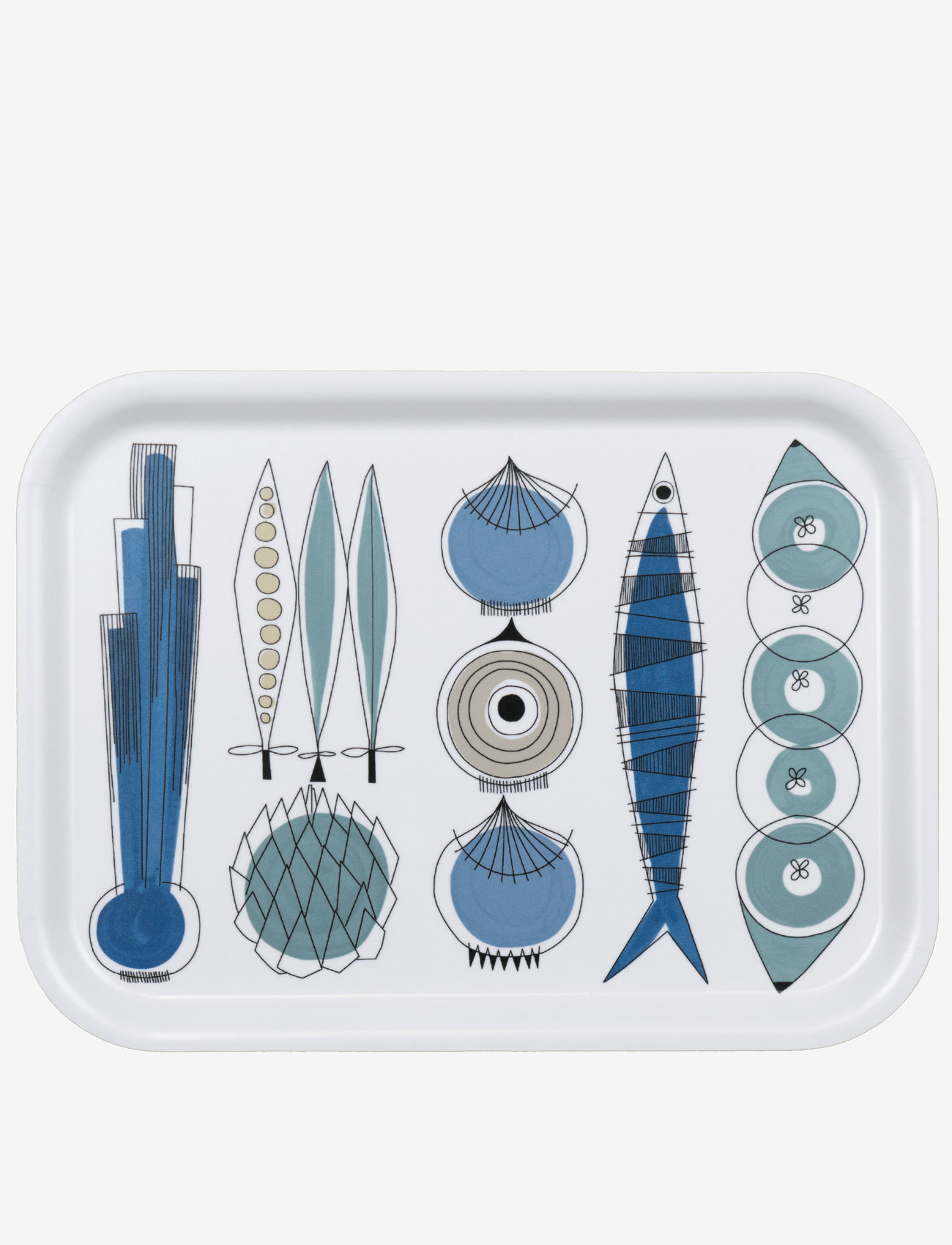 Almedahls - Picknick, bricka - blue - 1