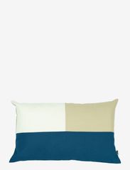 Almedahls - Britta, pillow case - laveste priser - blue beige - 0