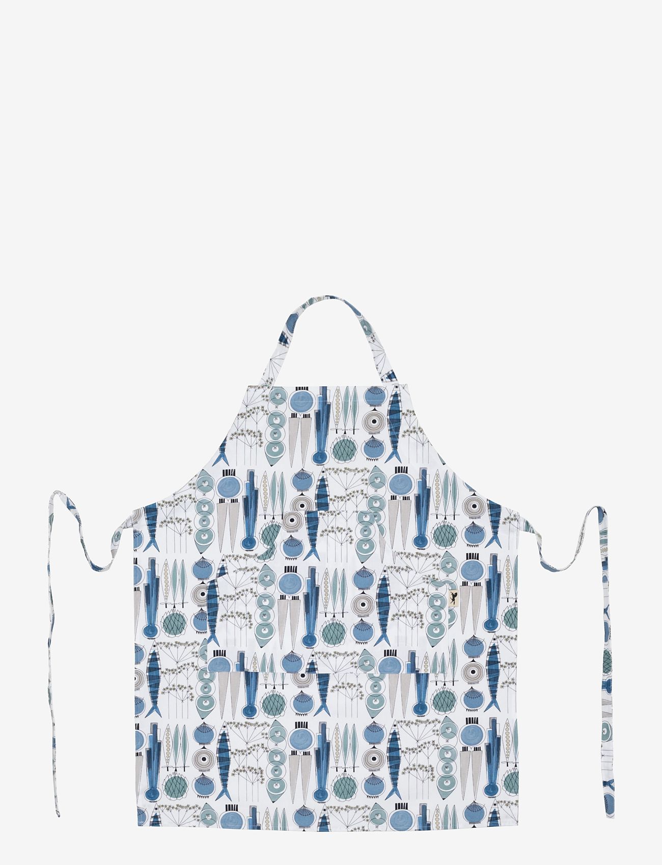 Almedahls - Picknick, apron - blue - 0