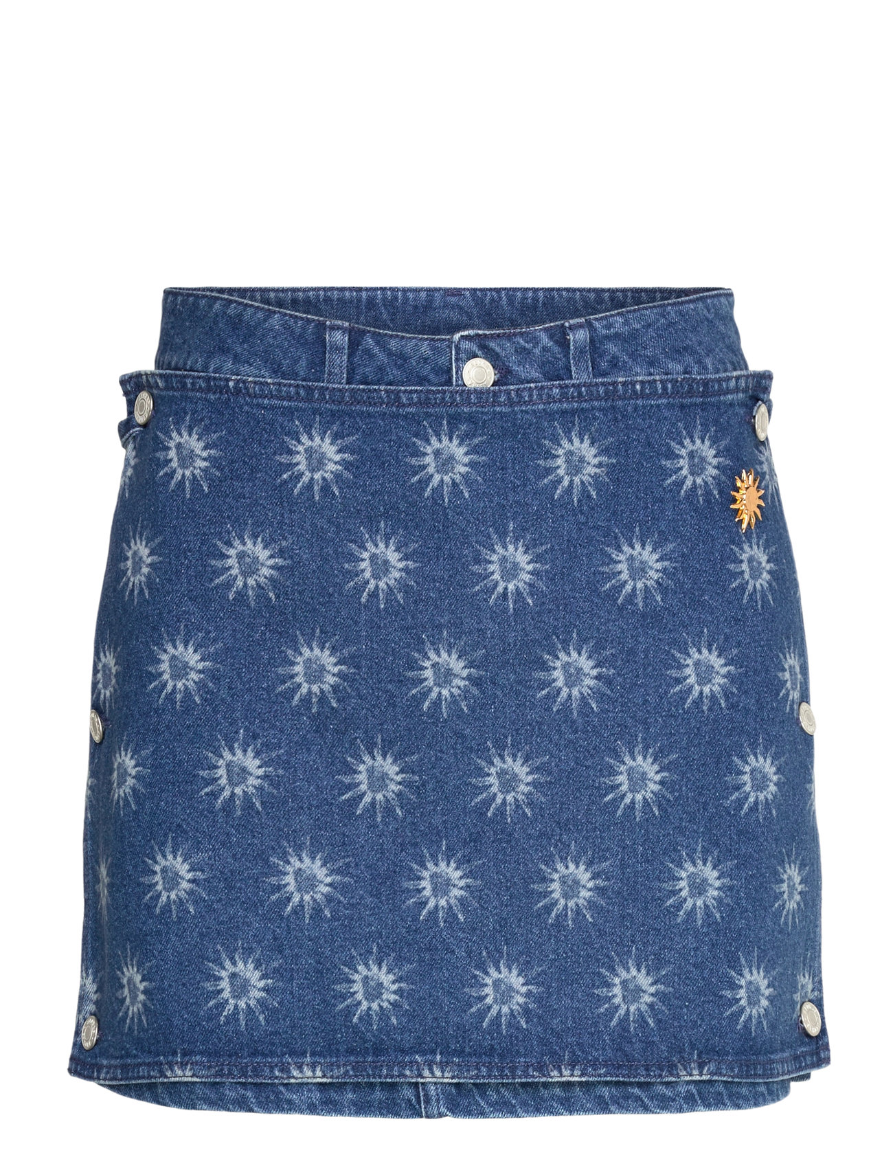 ALOHAS Hada Deep Blue Denim Skirt - Navy - XS