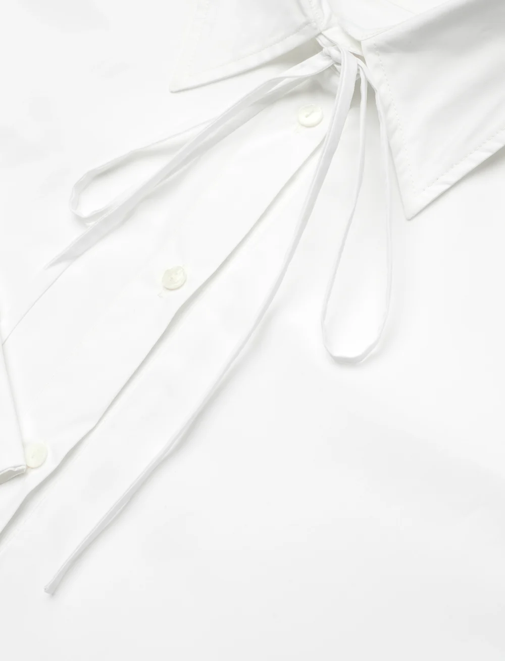 ALOHAS - Sempe White Shirt - pikkade varrukatega särgid - white - 3