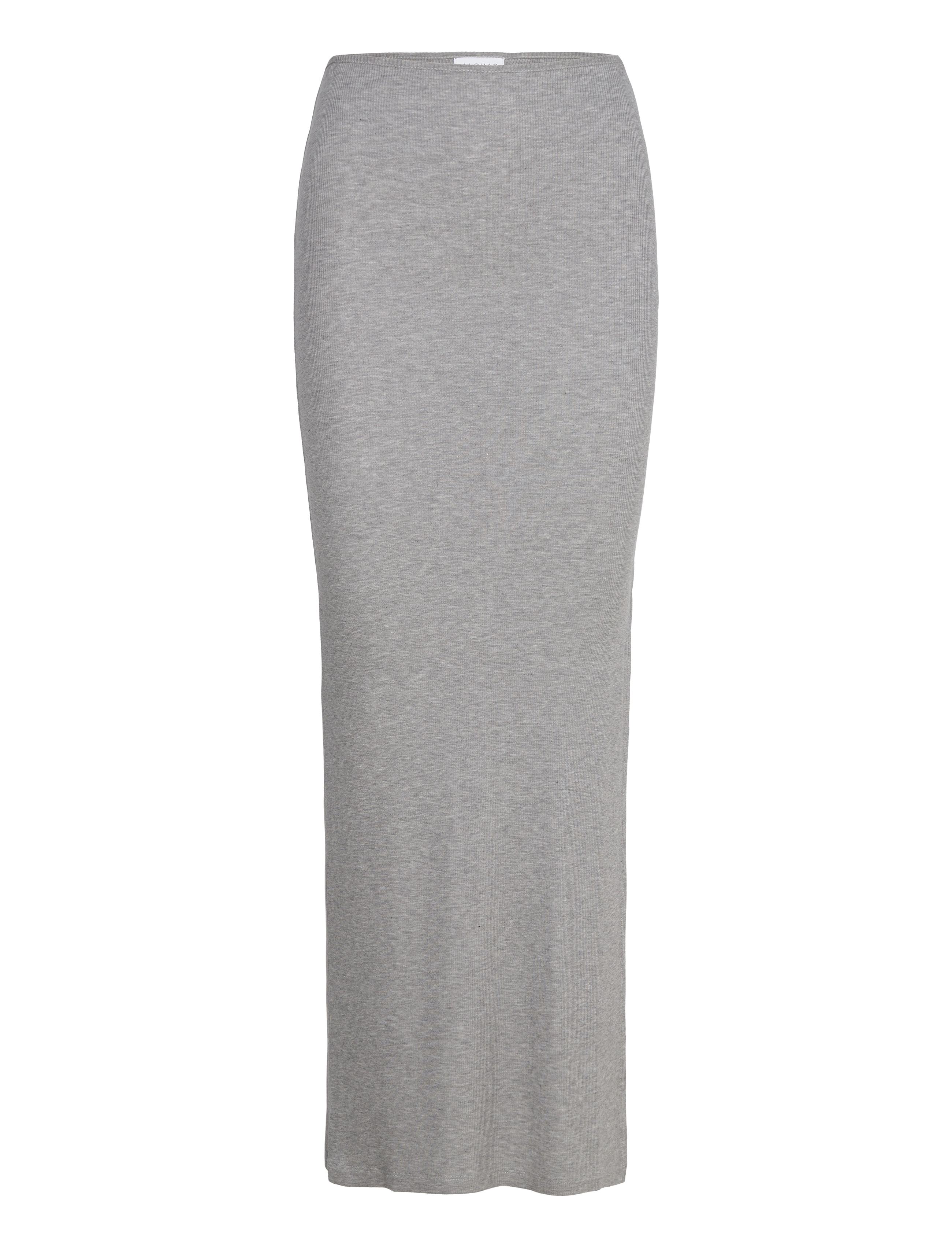 Perla Grey Melange Skirt - GREY MELANGE