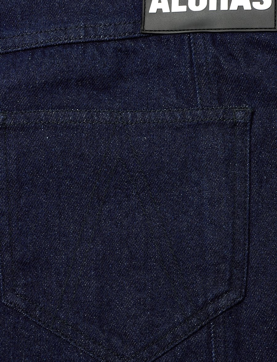 ALOHAS - Magda Indigo Denim Trousers - schlaghosen - black - 4
