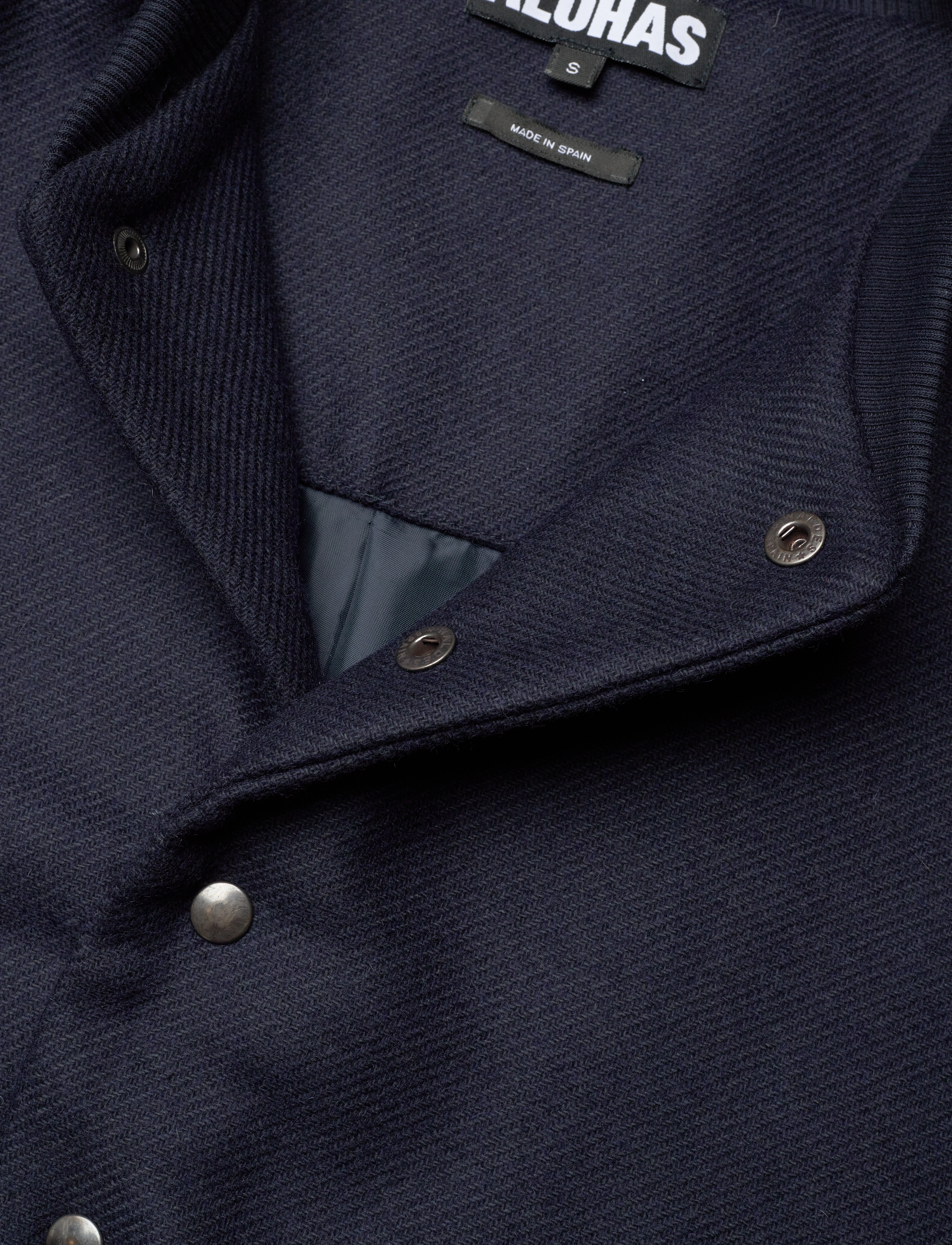 ALOHAS - Veronica Navy Jacket - lyhyet villakangastakit - navy - 4