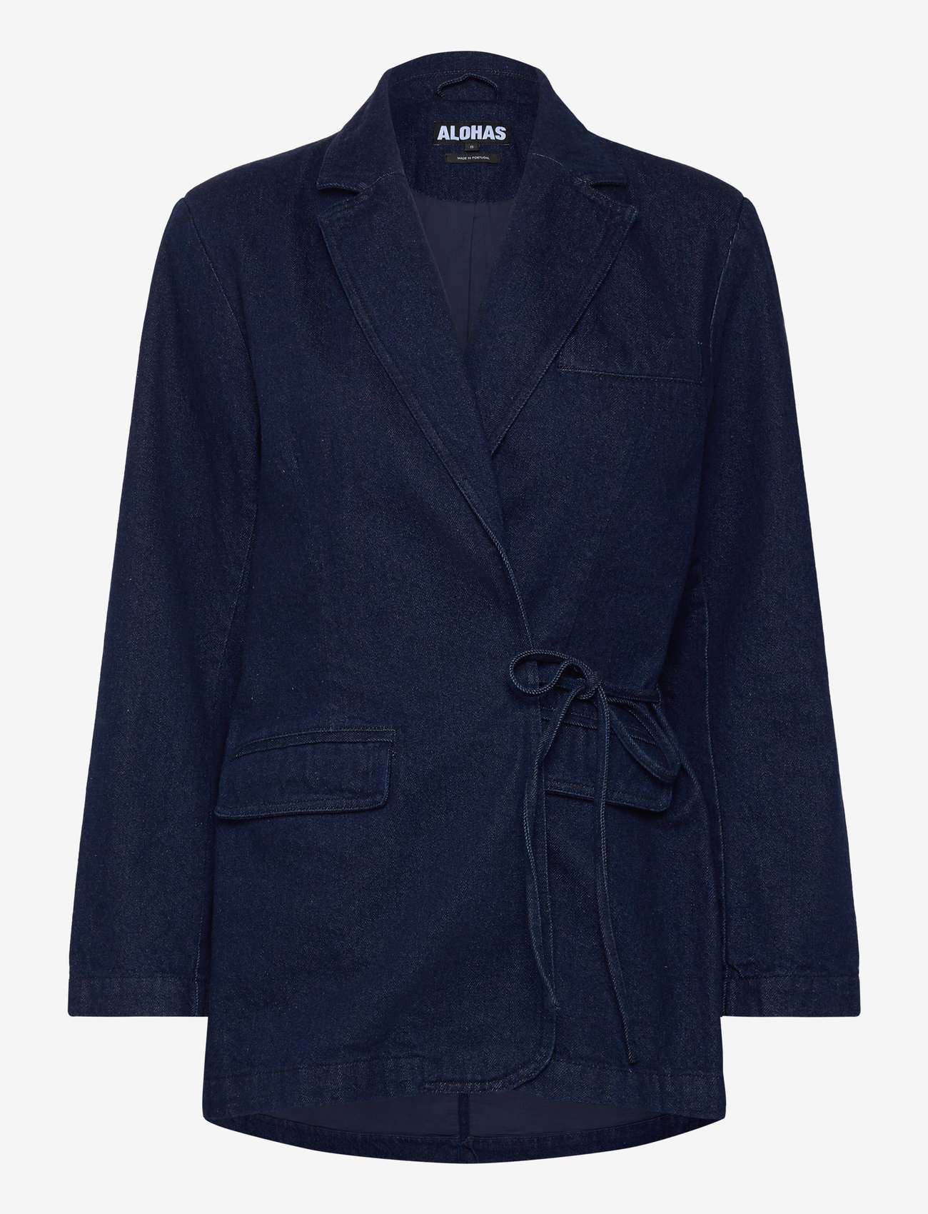 ALOHAS - Sandra Indigo Denim Jacket - blazere med bælte - indigo - 1