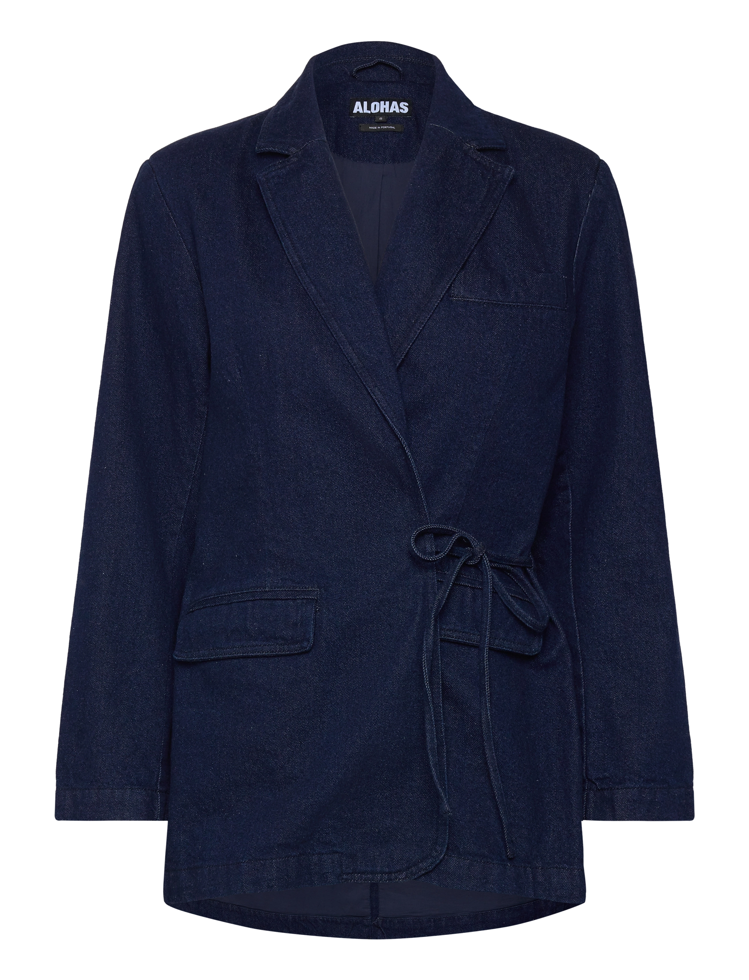 ALOHAS Sandra Indigo Denim Jacket - Blazere - INDIGO / navy