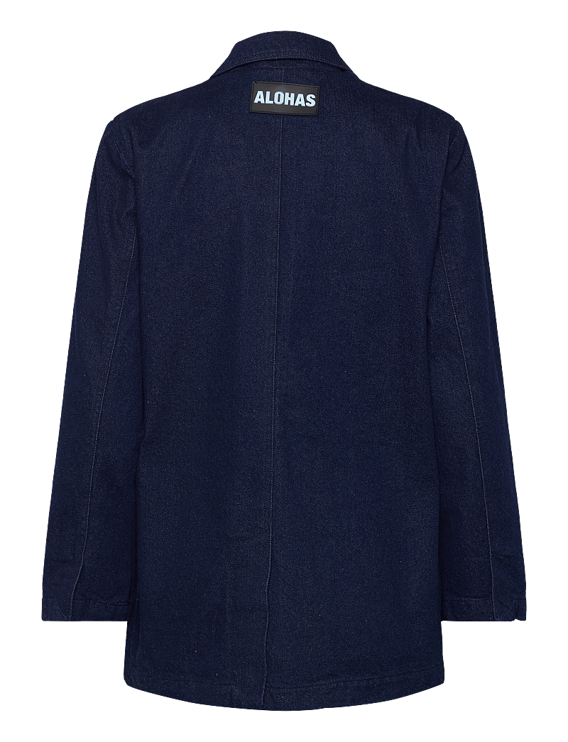 ALOHAS - Sandra Indigo Denim Jacket - blazere med bælte - indigo - 2