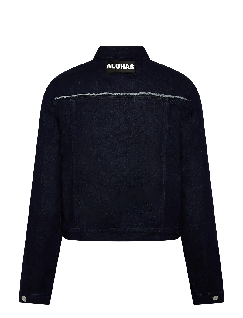 ALOHAS - Sand Indigo Denim Jacket - jeansjacken - black - 1