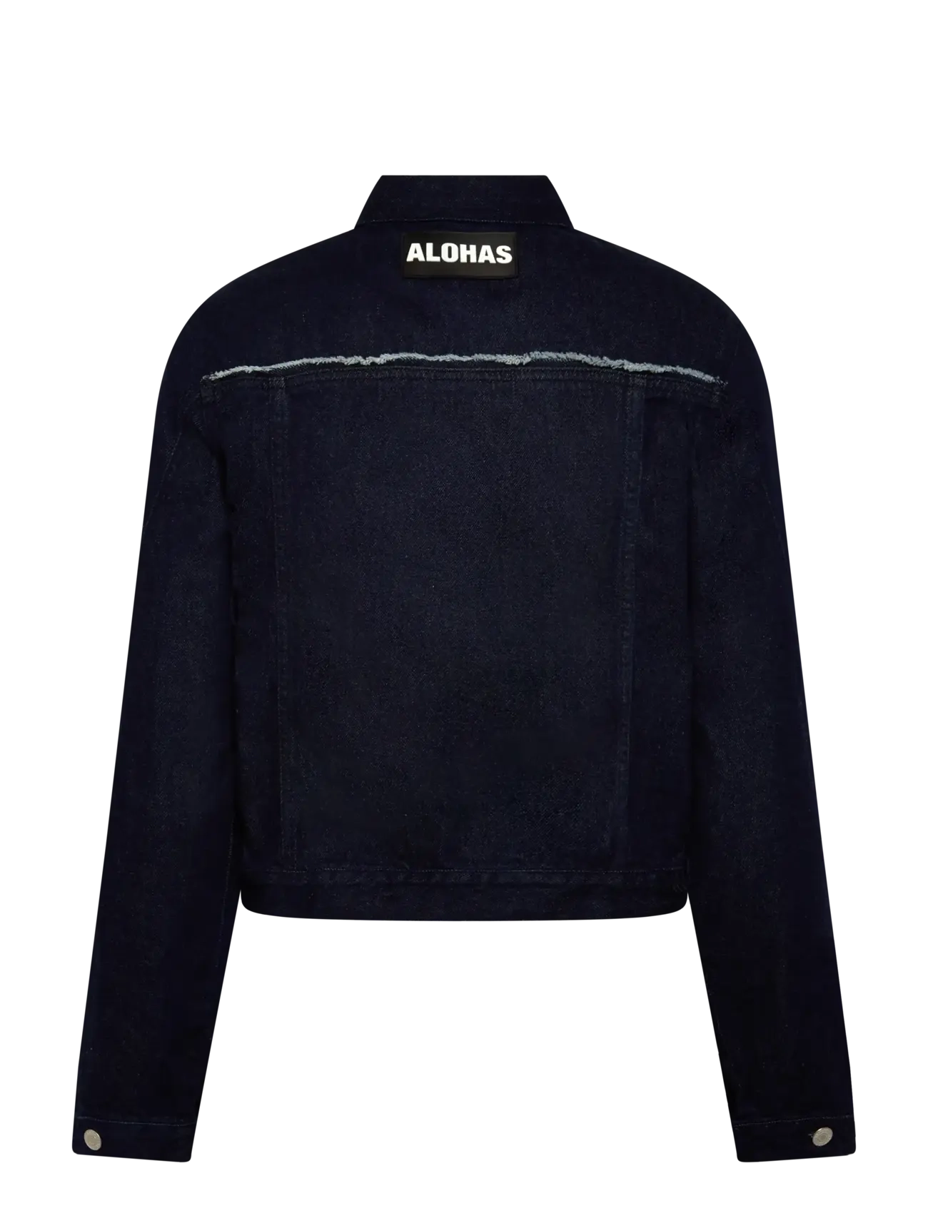 ALOHAS - Sand Indigo Denim Jacket - lentejassen - black - 1