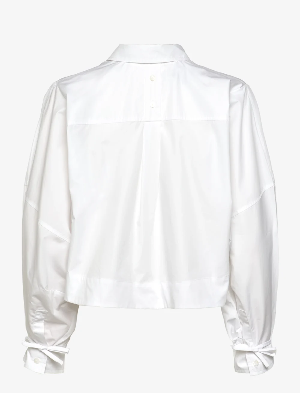 ALOHAS - Adara White Shirt - langärmlige hemden - white - 1